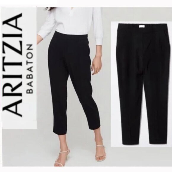 aritzia Pants - Aritzia by Babaton Cohen Dress Pants Pull On Elastic Back Waist Size 6